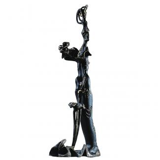 The lady with umbrella